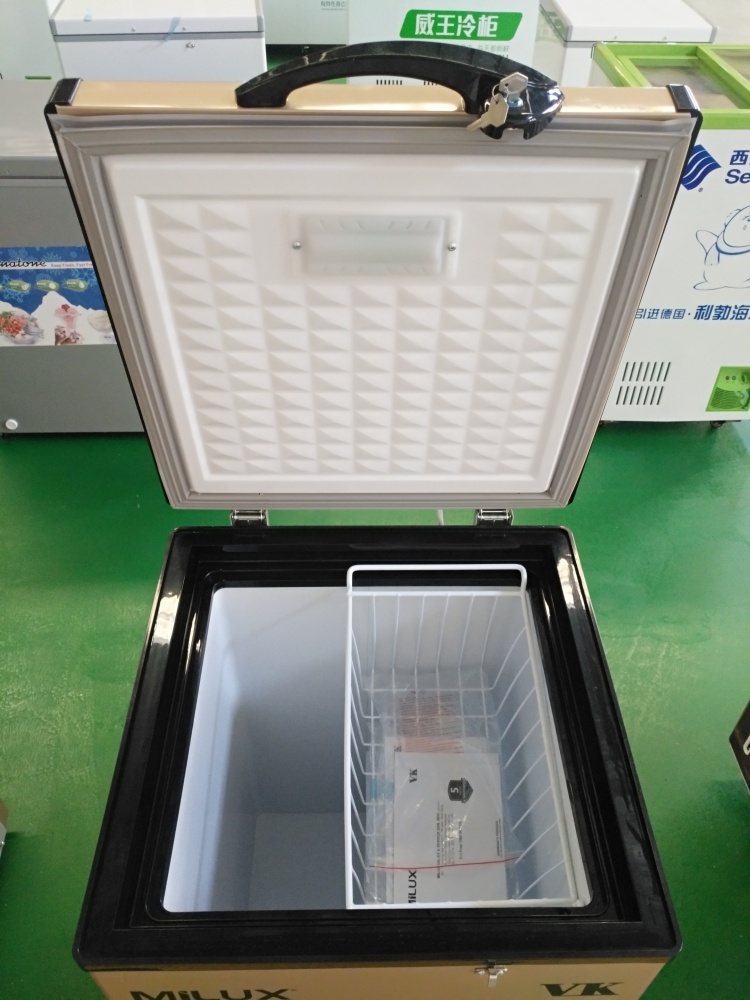 Mini White Refrigerator, Freezer and Chiller Combo
