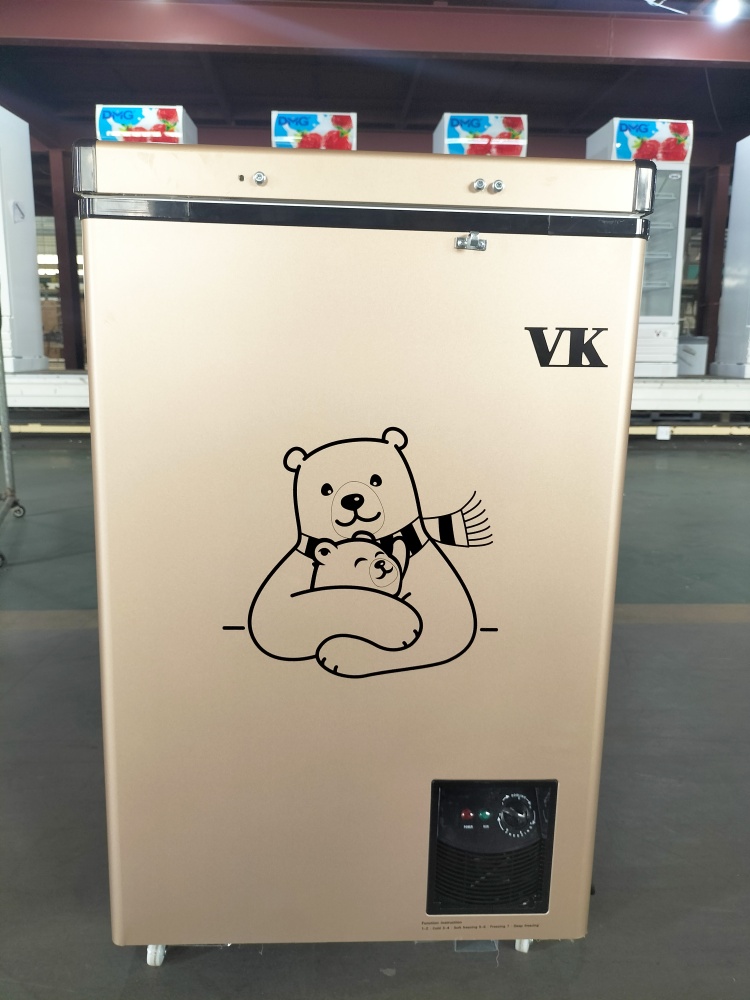 Mini White Refrigerator, Freezer and Chiller Combo