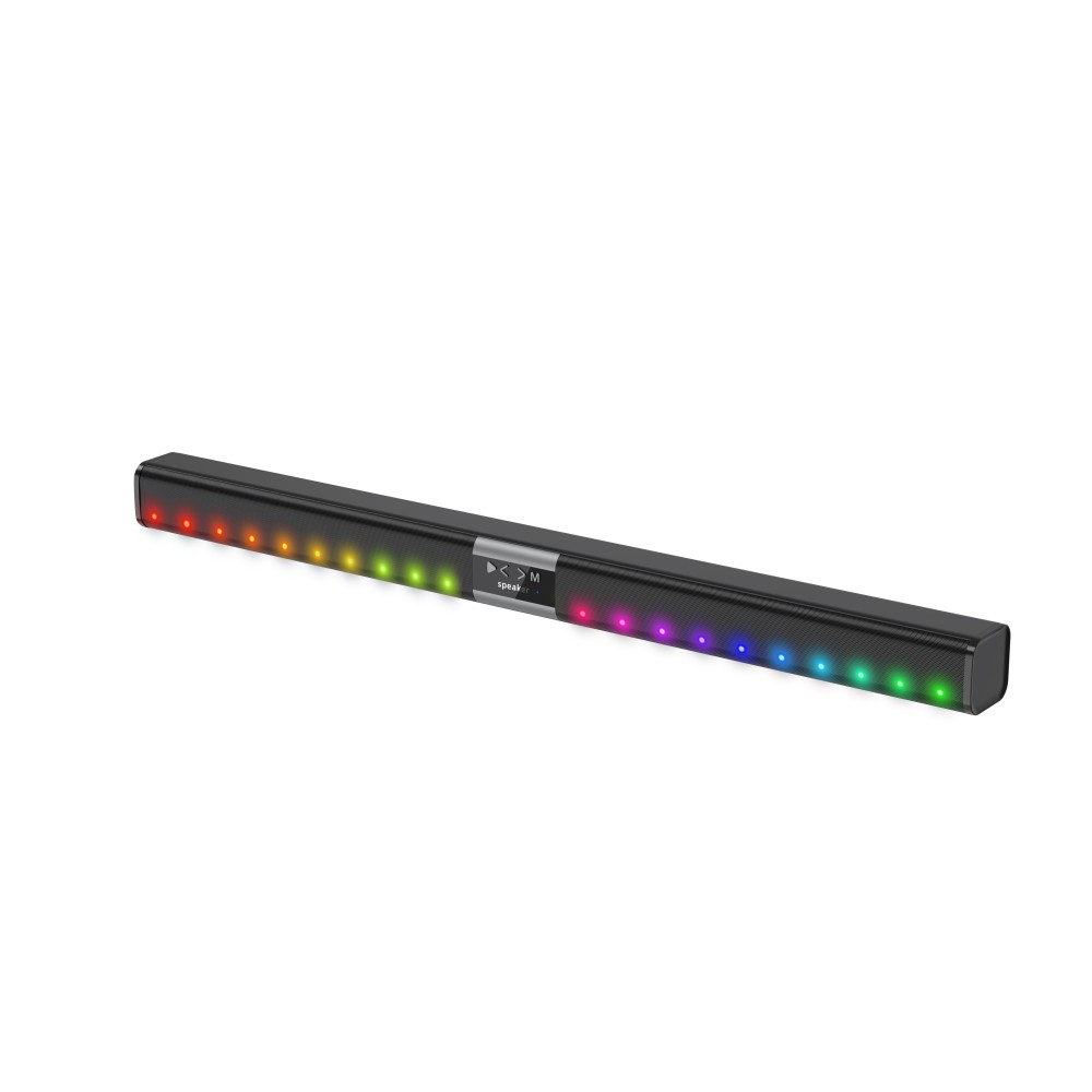 RGB Light Soundbar Speaker for TVs – Hi-Fi Audio with Colorful LED Effects
