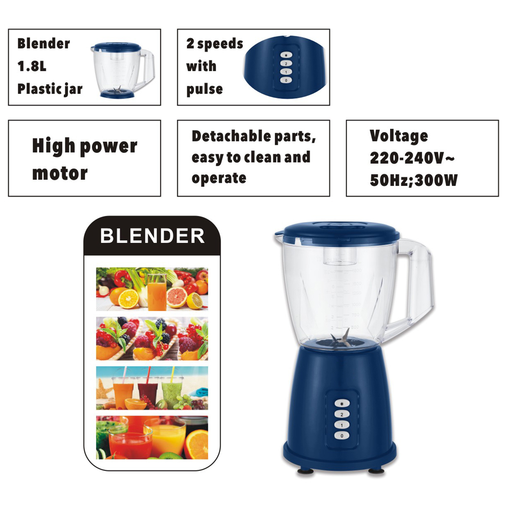 Blue 3 - Speed Electric Juicing Blender