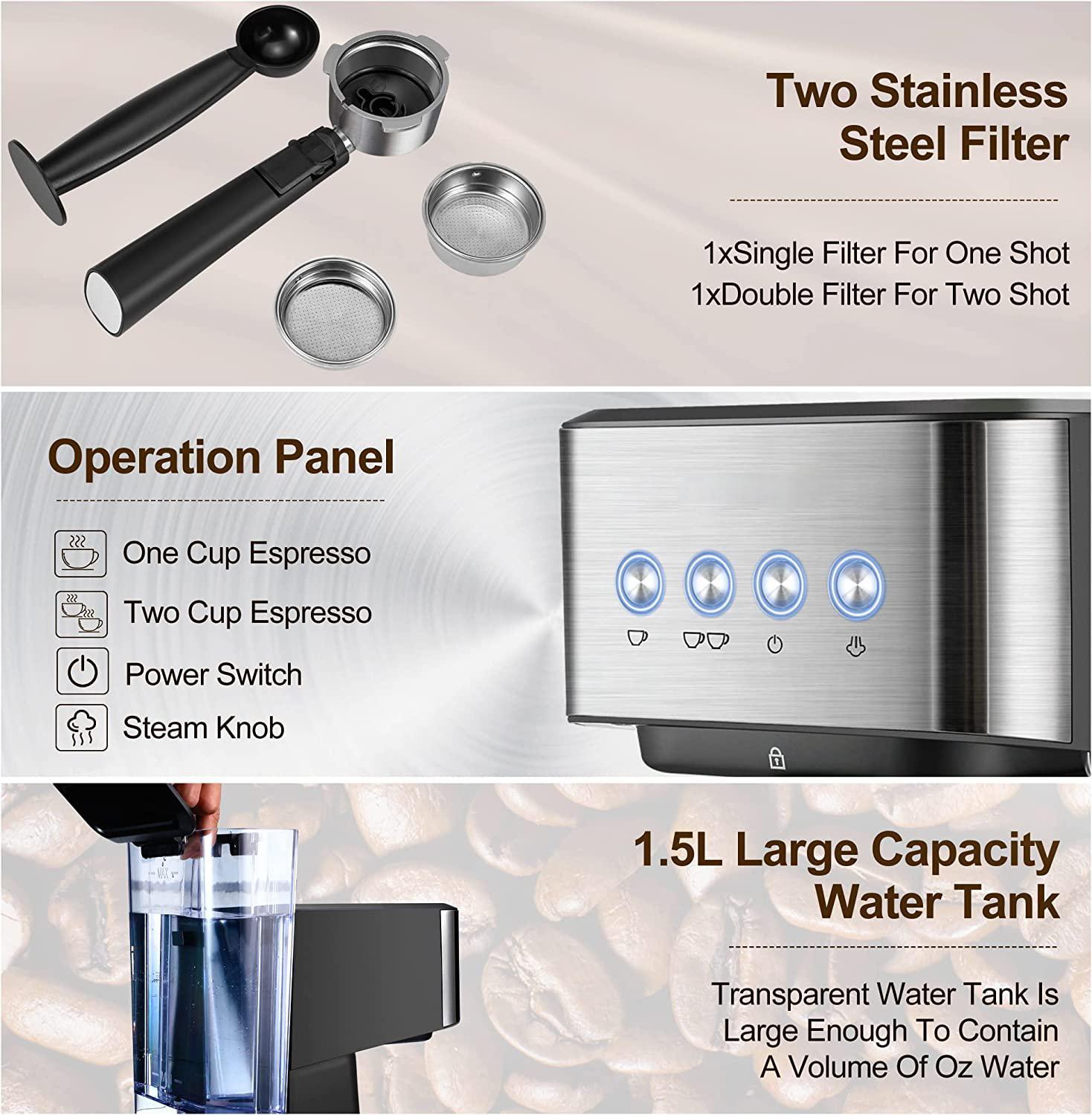 20Bar High Pressure Espresso Machine