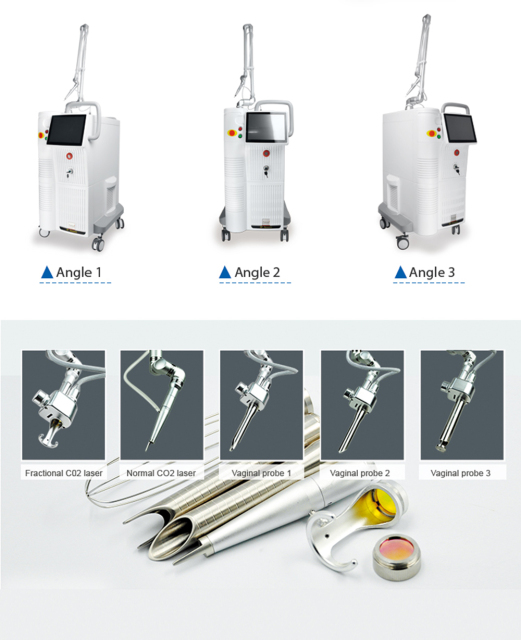 Yumind Newest 2021 Big Screen Fractional CO2 Laser RF Metal Tube Anti-wrinkle Vaginal Tightening Beauty Machine