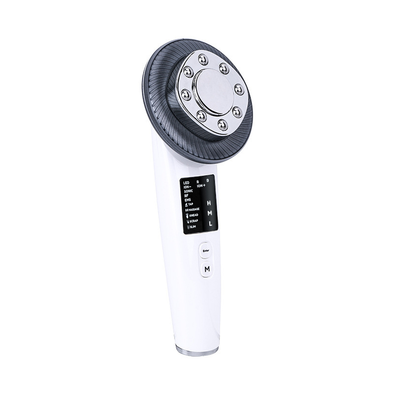 Wholesale 7 in 1 Multi-function Roller RF+EMS+Ion+LED+Ultrasonic Vacuum Slimming Face Lifting Loss Weight Beauty Device