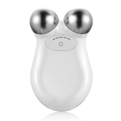 USB Mini Micro Current Massager 3D Roller V Face Lift Skin Rejuvenation Beauty Device