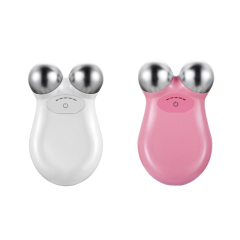 USB Mini Micro Current Massager 3D Roller V Face Lift Skin Rejuvenation Beauty Device