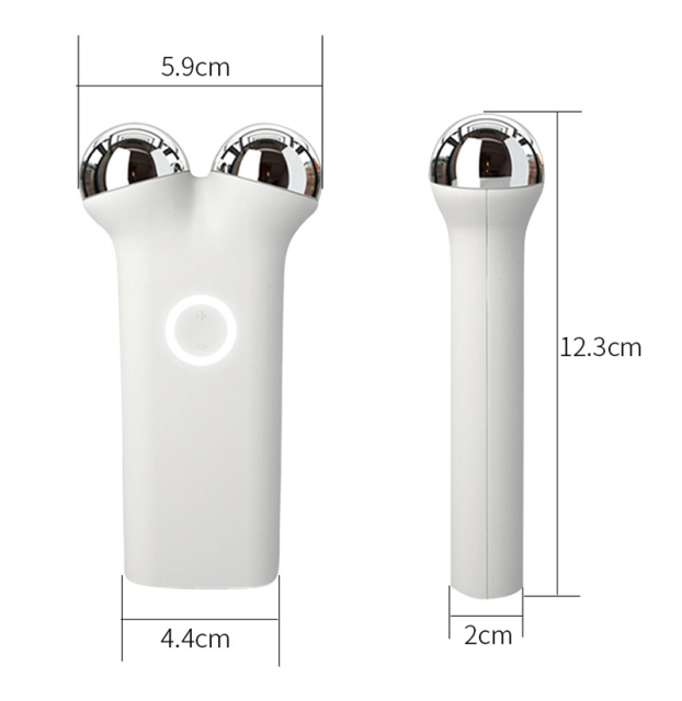 Micro Current V Face Roller For Face Lifting Massager