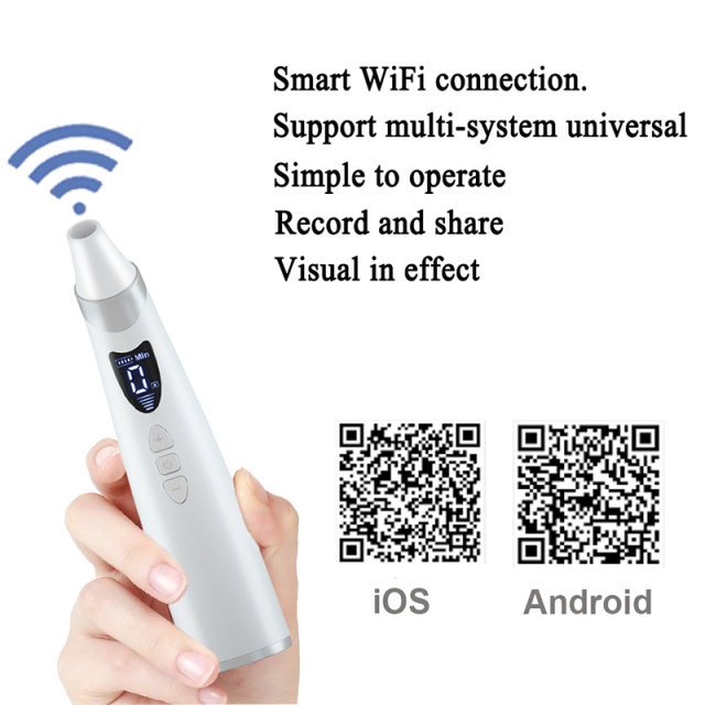 Amazon Hot Sale Visual Electric Blackhead Remover Blackhead Beauty Device