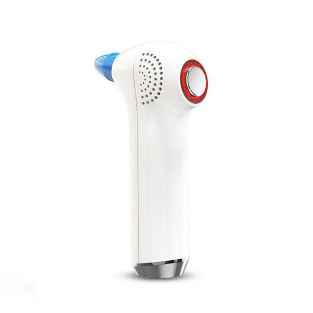 2021 New Home Use Rechargeable Hot And Cold Removal Acne Grease Facial Pore Cleaner Blackhead Skin Care Beauty Device