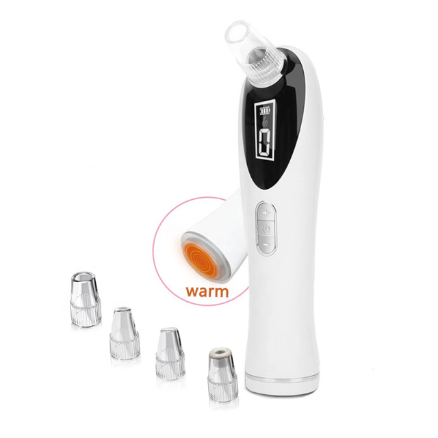 Hot Sale Blackhead Hot Compress Acne Pore Cleaner Blackhead Vacuum Remover Beauty Instrument