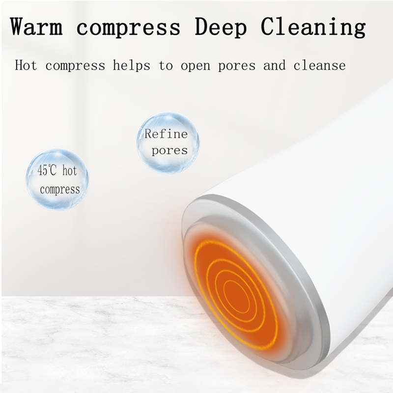 Hot Sale Blackhead Hot Compress Acne Pore Cleaner Blackhead Vacuum Remover Beauty Instrument