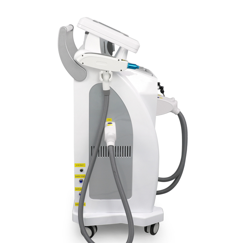 3 in 1 Dual Screen OPT+Laser+RF E-light IPL RF Nd Yag Laser Multi Function Machine Hair Removal Tattoo Removal