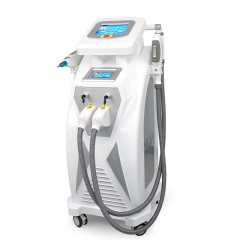 3 in 1 Dual Screen OPT+Laser+RF E-light IPL RF Nd Yag Laser Multi Function Machine Hair Removal Tattoo Removal