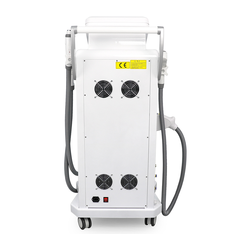 3 in 1 Dual Screen OPT+Laser+RF E-light IPL RF Nd Yag Laser Multi Function Machine Hair Removal Tattoo Removal