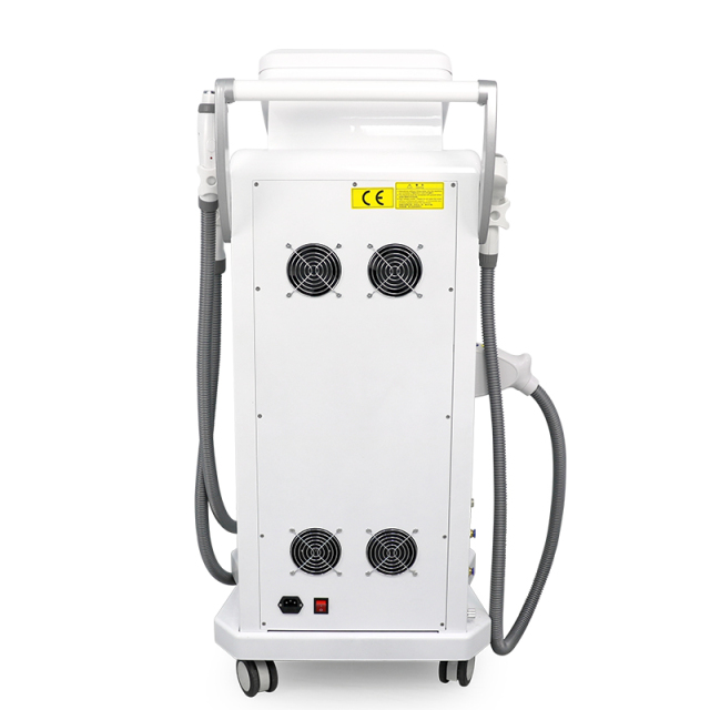 3 in 1 Dual Screen OPT+Laser+RF E-light IPL RF Nd Yag Laser Multi Function Machine Hair Removal Tattoo Removal