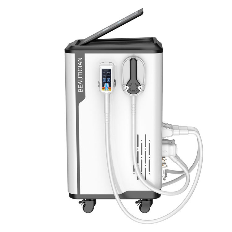 Wholesale Factory Price 2 In 1 Electromagnetic Muscle Stimulation With 360 Cyrolipolysis Cold Freezing Fat Loss HI-EMT Cooling Beauty Equipment