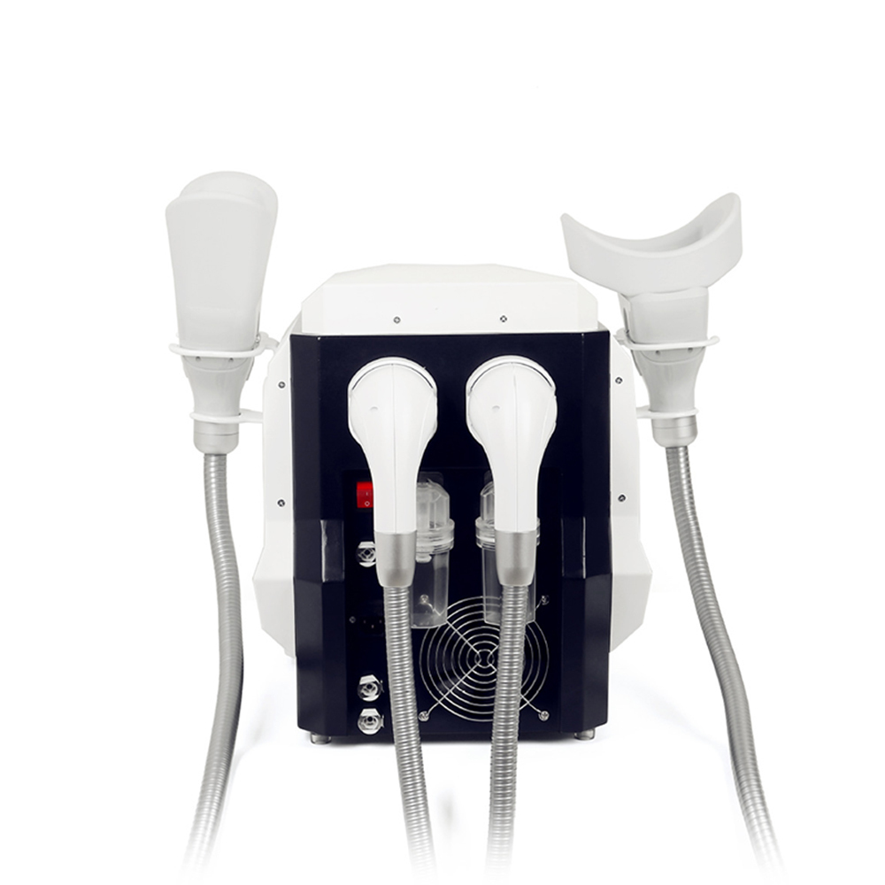 Portable Two-handle 360° Cryolipolysis Cavitation Machine Body Slimming Cryo Slimming Fat Reduce Beauty Equipment