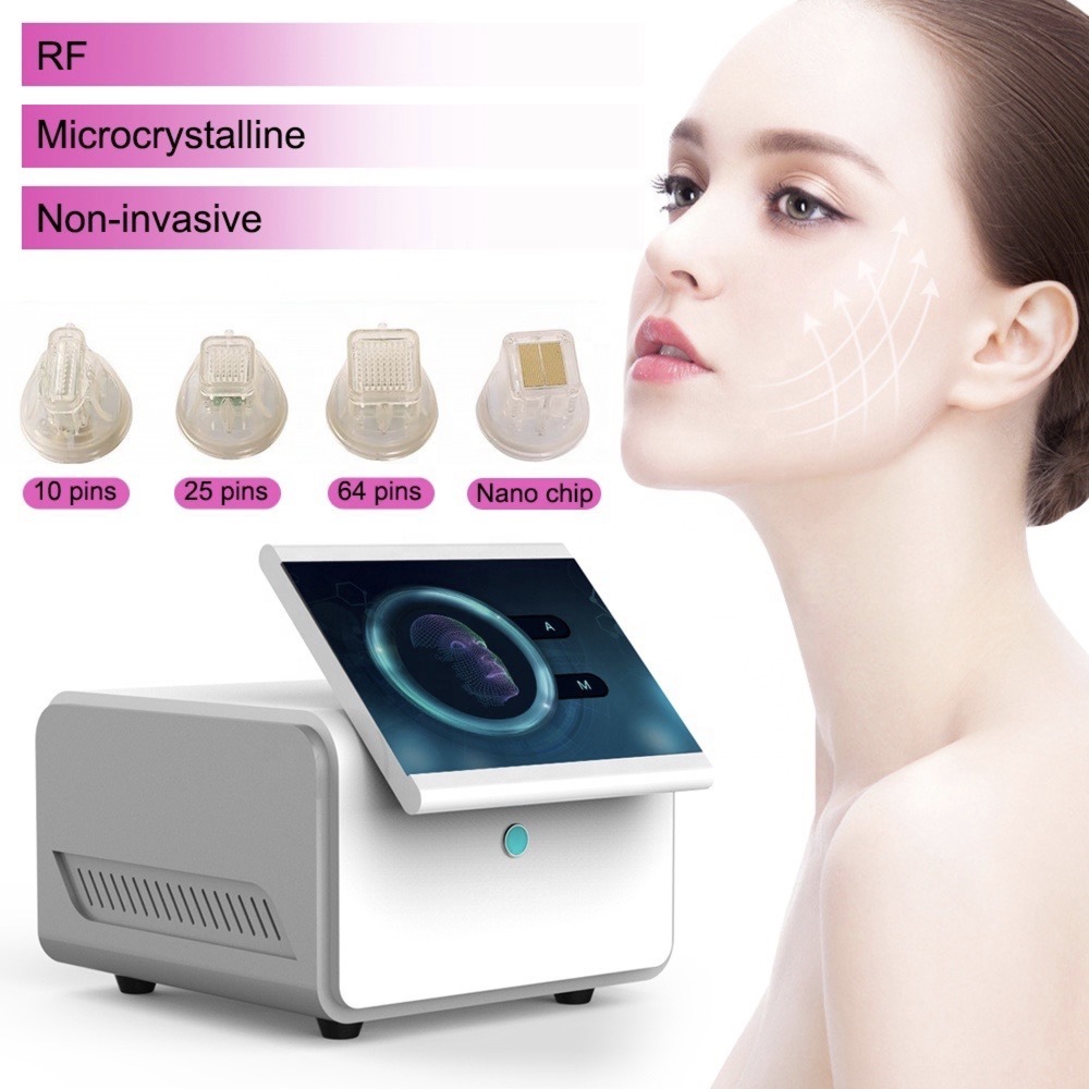 Wholesale Large Bulk 64pin 25pin 10pin Nano Fractional RF Microneedle Tips Gold Needle Cartridges