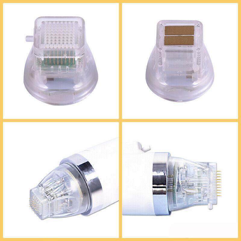 Wholesale Large Bulk 64pin 25pin 10pin Nano Fractional RF Microneedle Tips Gold Needle Cartridges