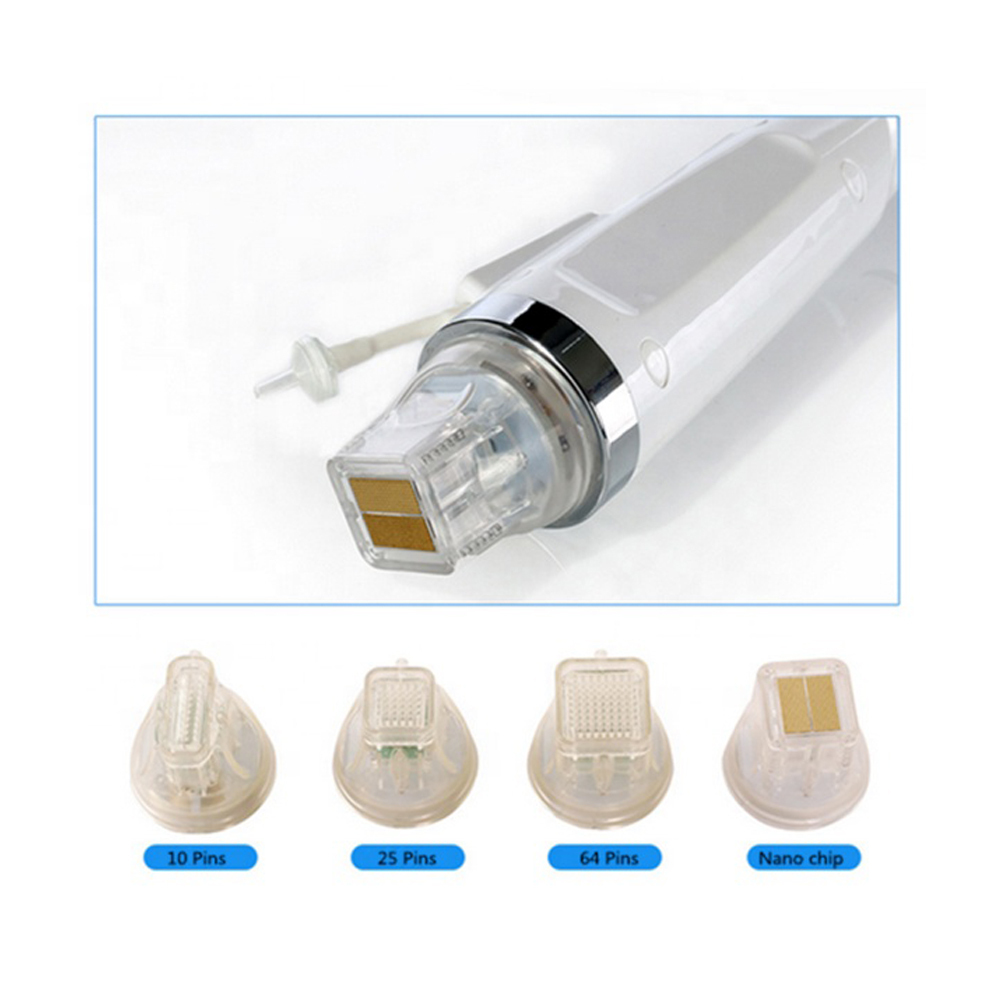 Wholesale Large Bulk 64pin 25pin 10pin Nano Fractional RF Microneedle Tips Gold Needle Cartridges