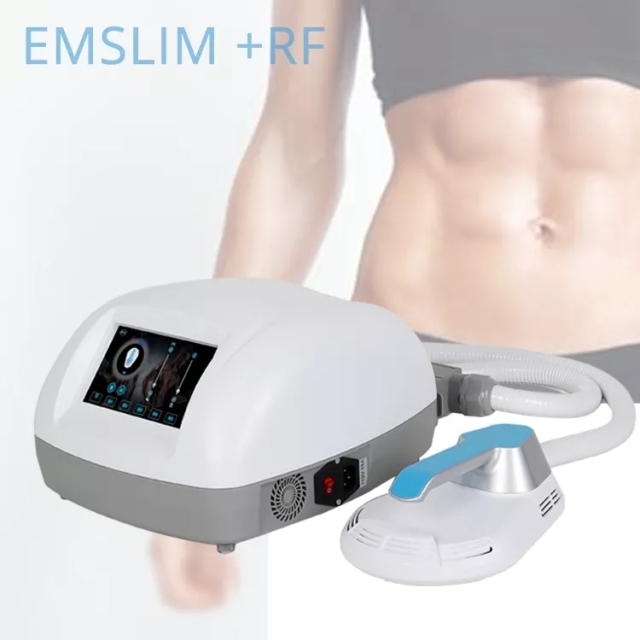Yumind Portable Muscle Building 7 Tesla Neo RF Emslim Machine Arms Muscle Stimulator Sculpting Beauty Machine