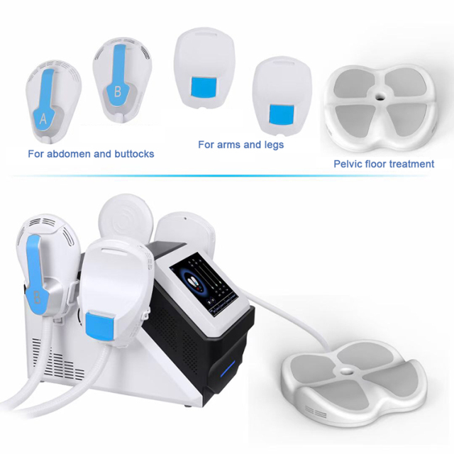 Newest Hi EMT Dissolving Fat Building Muscle Body Contouring Machine EMS Hiemt Electro Magnetic