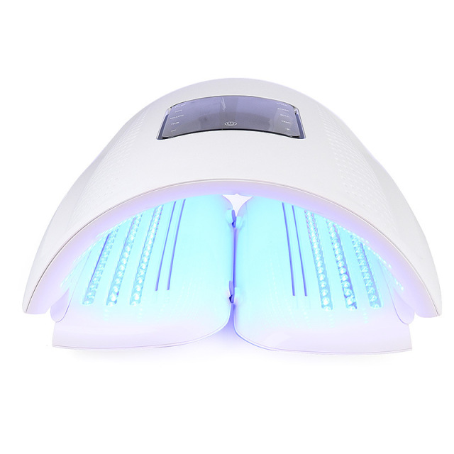 SPA Whitening Cabinet Folding Led Spectrometer Photodynamic PDT 4 Colors Light LED Facial Mask Beauty Care For Moisturizing Acne Treatment Skin Whitening
