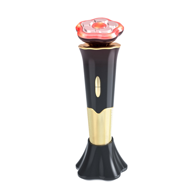 RF 3 LED Light Anti-Aging Face Neck Massager Vibration Wrinkle Free Device For Anti-Wrinkle