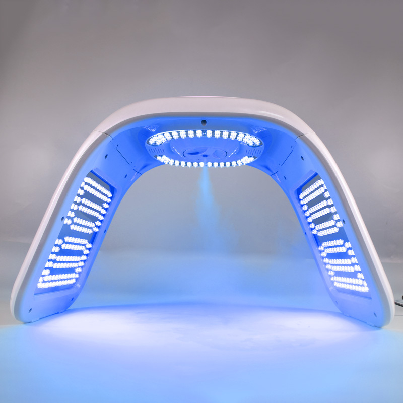 2022 Newest Steaming PDT Photondynamic Therapy 7 Color Lights Led Face Mask For Skin Rejuvenation Skin Tightening