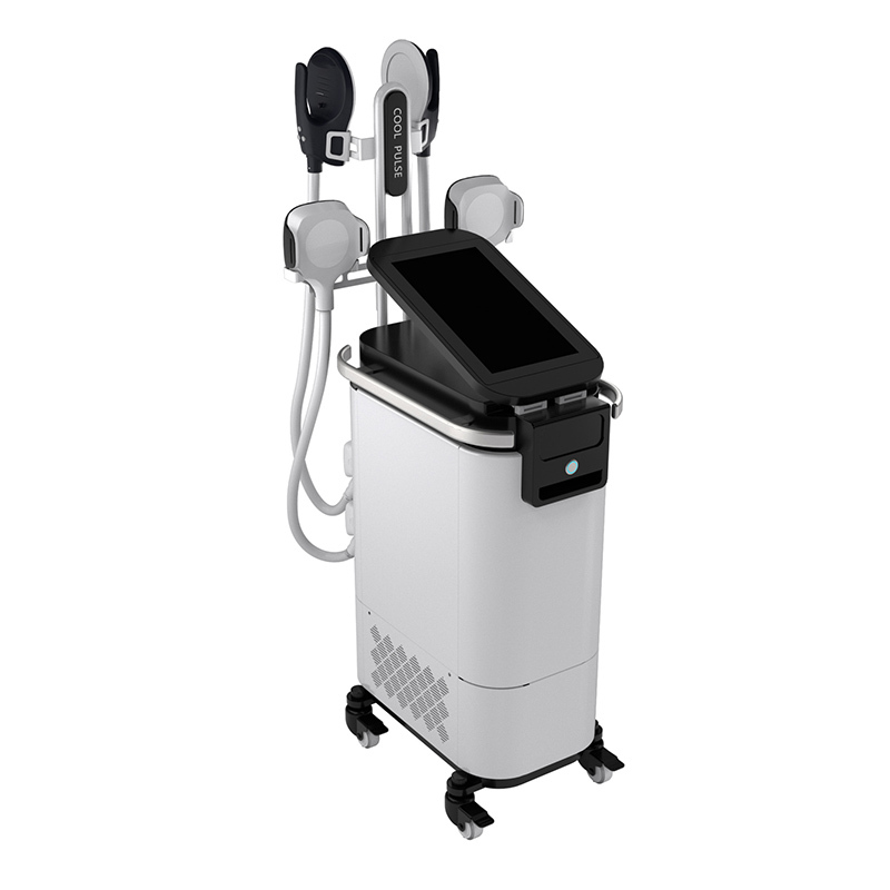 New Pulse In One Handle Cool Pulse Muscle Machine Synchronized Output Of Frozen Fat Loss With Cool+HI-EMS Technology