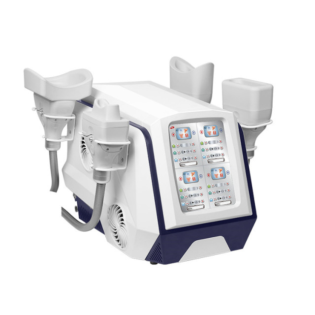 New Portable 360 Cryolipolysis Diamond Ice Cooling Frozen 4 Handles Body Slimming Cryo Fat Removal Beauty Equipment