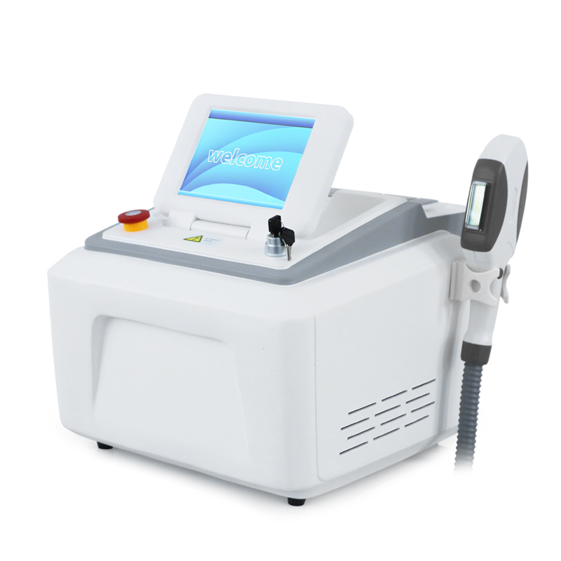 Portable Epilator IPL E-light OPT Machine Handle With RF Treatment Function For Body Hair Removal