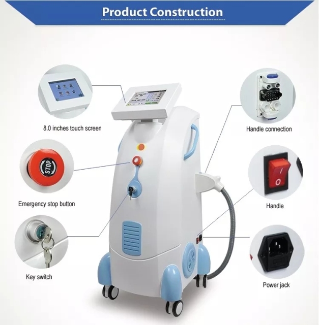 Wholesale Vertical IPL SHR Laser Hair Removal Epilator Beauty Machine