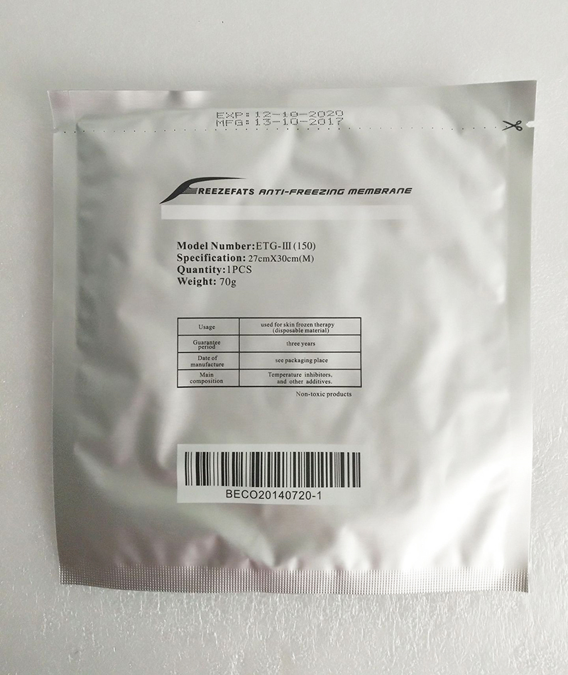 Disposable Anti-freeze Membranes For 360 Cryo Crolipolysis Beauty Equipment SPA Salon