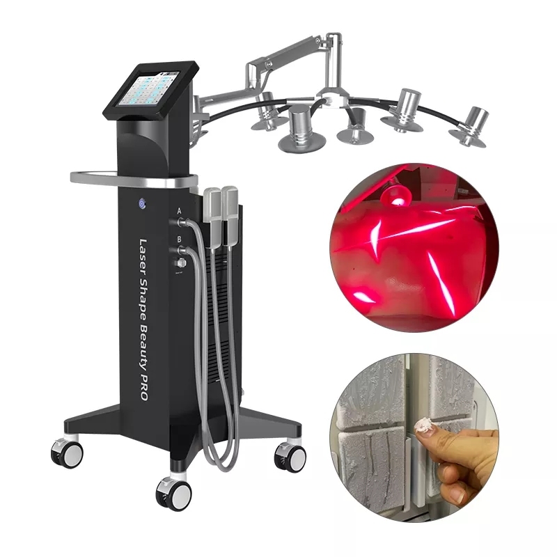 Wholesale New 3 in 1 Laser 635nm 532nm Laser Cryo EMS Slimming Machine Fat Reduce For SPA Salon