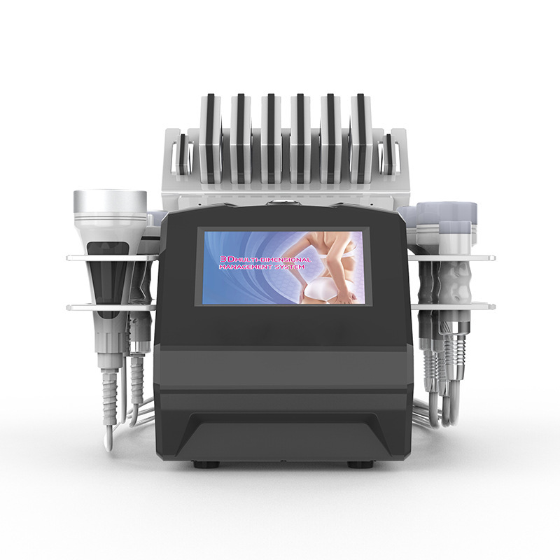New Arrival 7 in 1 Desktop 80K Cavitation Vacuum 3D Laser Body Carving Instrument Weight Management Beauty Salon Beauty Instrument