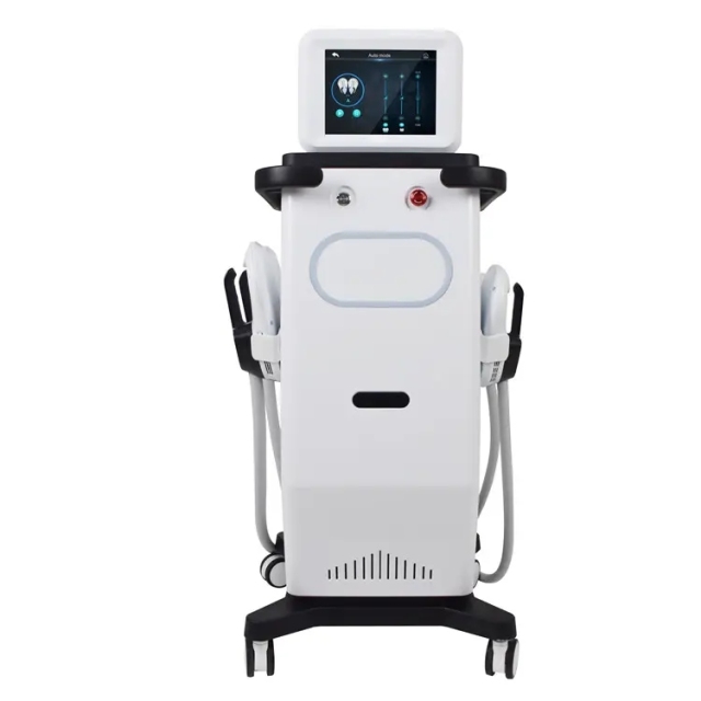 Factory Wholesale Tesla Ems Slim 4 Handle Ems Sculpt Contouring Body Fat Burn Ems Muscle Stimulator Machine