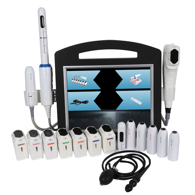 4D HIFU Non-invasive 3 In 1 High Intensity Focused Ultrasound Radar Carving Lifting Face And Private Skin Tighten Machine