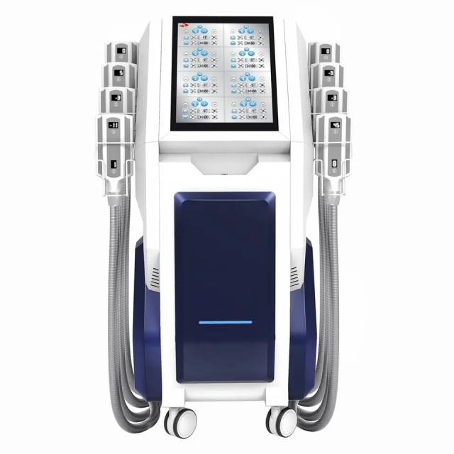 Wholesale Vertical Ice Sculpture 8 Plates Machine Fat Reduction Cellulite Removal Body Sculpting Slimming Machine