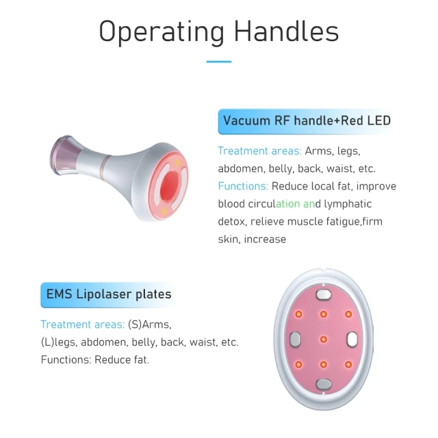 Yumind 9 In 1 With 80K Cavitation Lipo Laser Fat Removal Ultrasonic Radio Frequency Slimming Machine