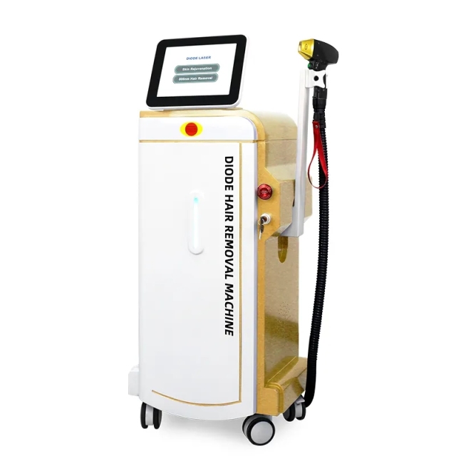 Yumind 808 Diode Laser Hair Removal Laser Titanium Permanent Laser Hair Removal Beauty Machine