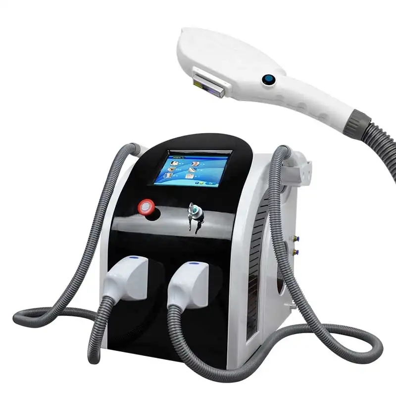 Yumind 2 in 1 Painless IPL OPT Laser Body Hair Removal Machine Skin Whitening Tightening E-light Beauty Machine