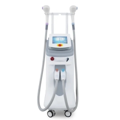 DPL Depilator Dual Handles Factory Price OPT E-light Device Hair Removal Skin Rejuvenation Beauty Equipment