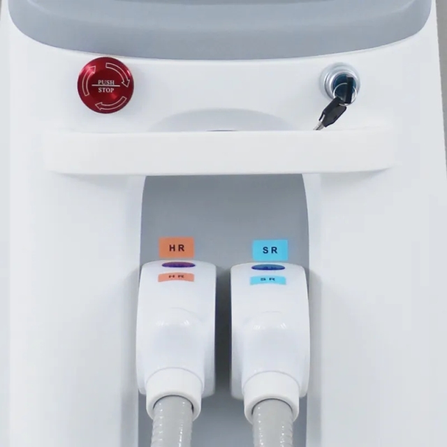 DPL Depilator Dual Handles Factory Price OPT E-light Device Hair Removal Skin Rejuvenation Beauty Equipment