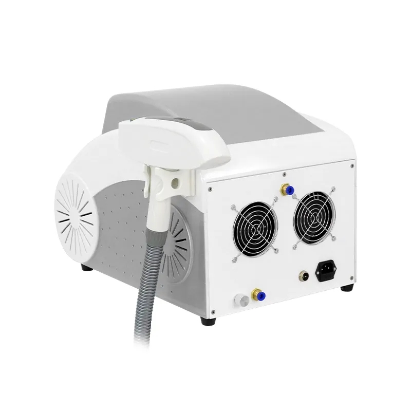 Portable Q Switch Laser Treatment 1064nm/532nm Tattoo Removal Wiping Eye Brown Tattoo Washing Peeling Machine