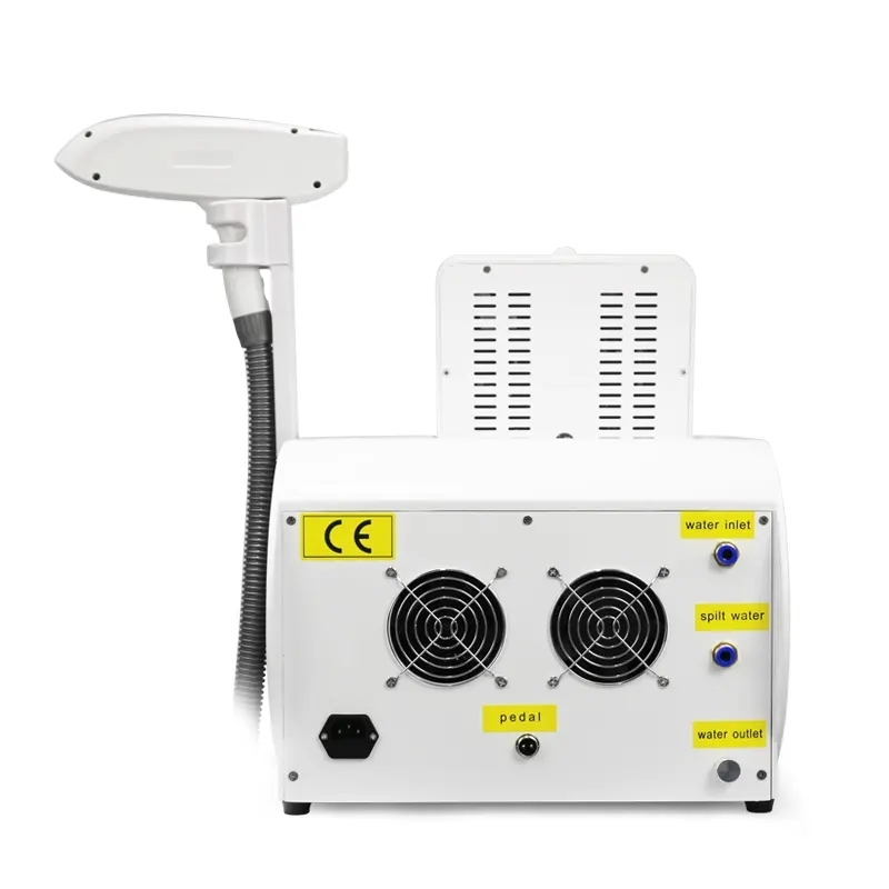 Black Face Doll Nd Yag Laser Acne Freckle Salon Use Laser Beauty Equipment Q Switch Anti-wrinkle Laser Machine