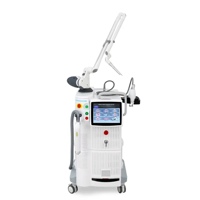 4D Rejuvenation CO2 Fractional Laser 2940nm Erbium Laser 1064nm ND YAG Laser Resurfacing Wrinkle Rejuvenation