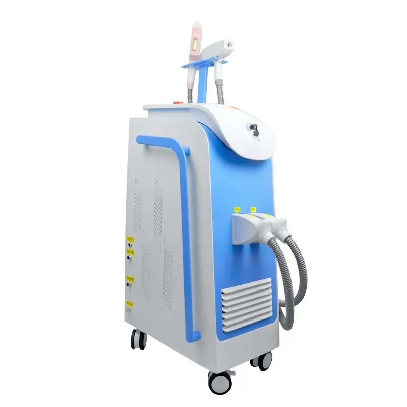 360 Magneto Double Handles 1064nm/532nm/Blackface Doll OPT Nd Yag Laser 2 in 1 Multifunctional Beauty Machine Hair removal Tattoo removal
