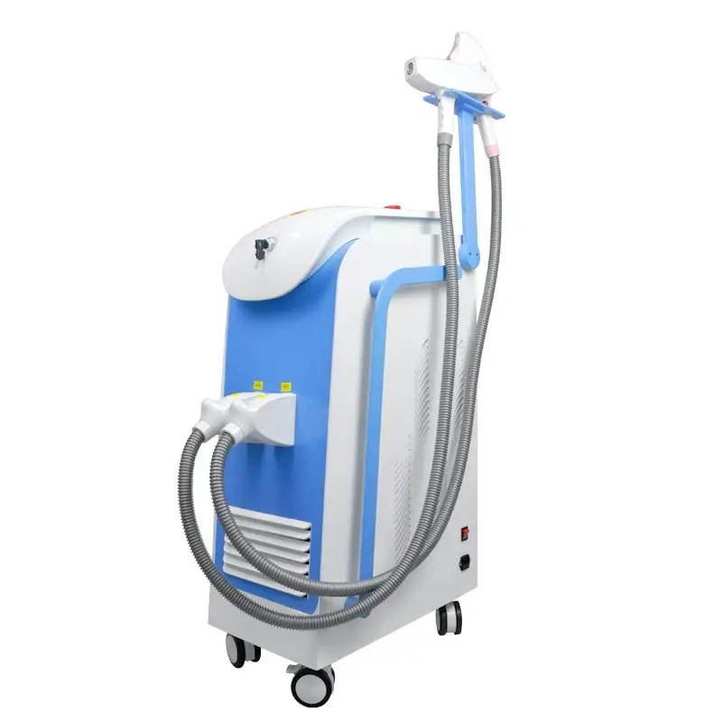 360 Magneto Double Handles 1064nm/532nm/Blackface Doll OPT Nd Yag Laser 2 in 1 Multifunctional Beauty Machine Hair removal Tattoo removal