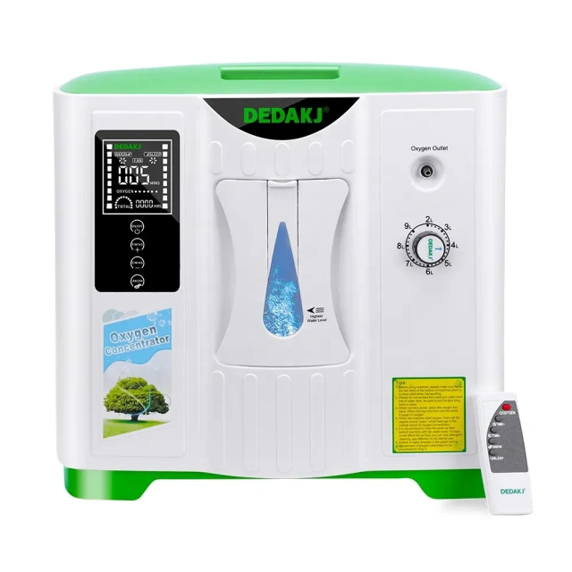 DEDAKJ Home Use 2L-9L Ajustable Oxygen Concentrator With Nebulization