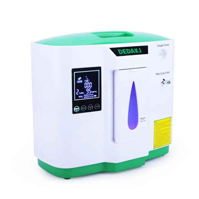 DEDAKJ Portable 2-9L  Oxygen Concentrator With Nebulization
